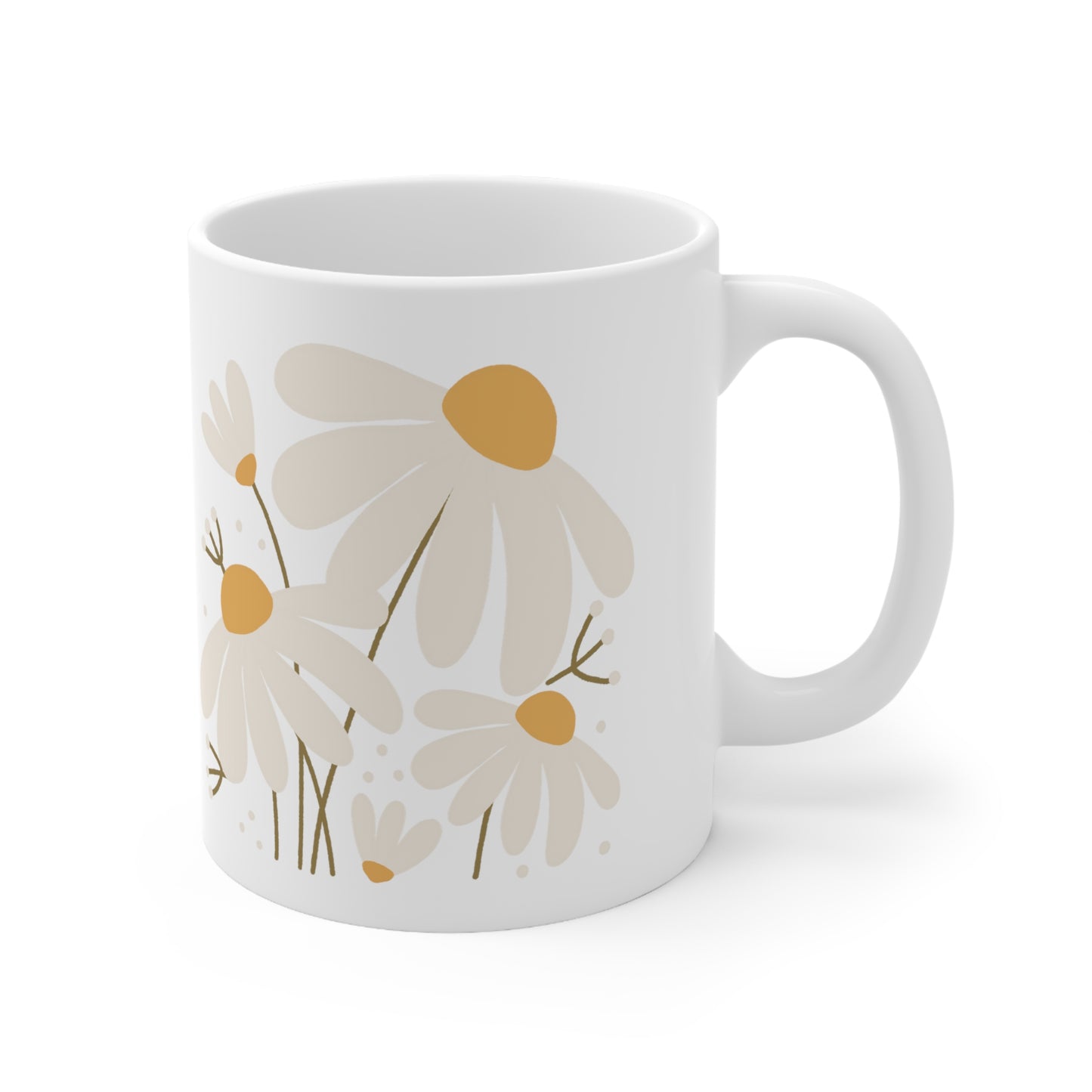 Daisy | Wildflower Coffee Ceramic Cup