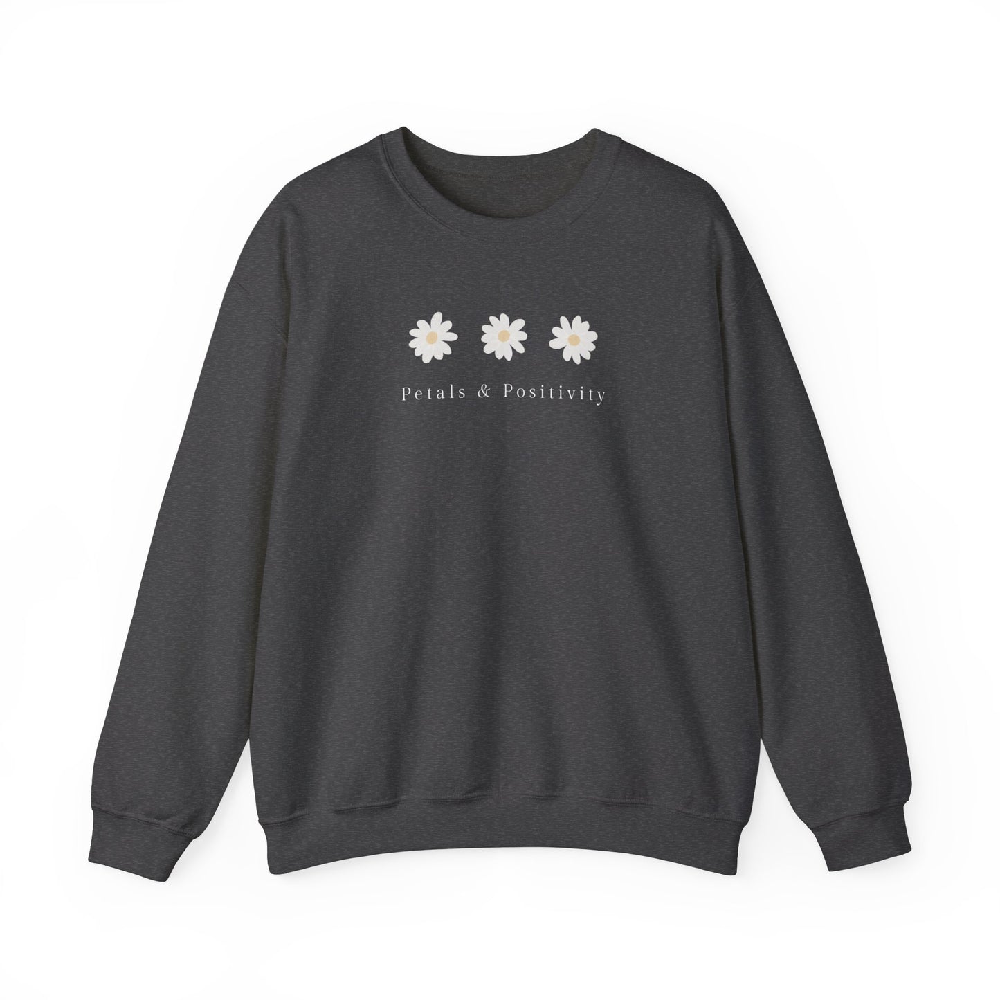 Petals & Positivity Daisy Crewneck Sweatshirt