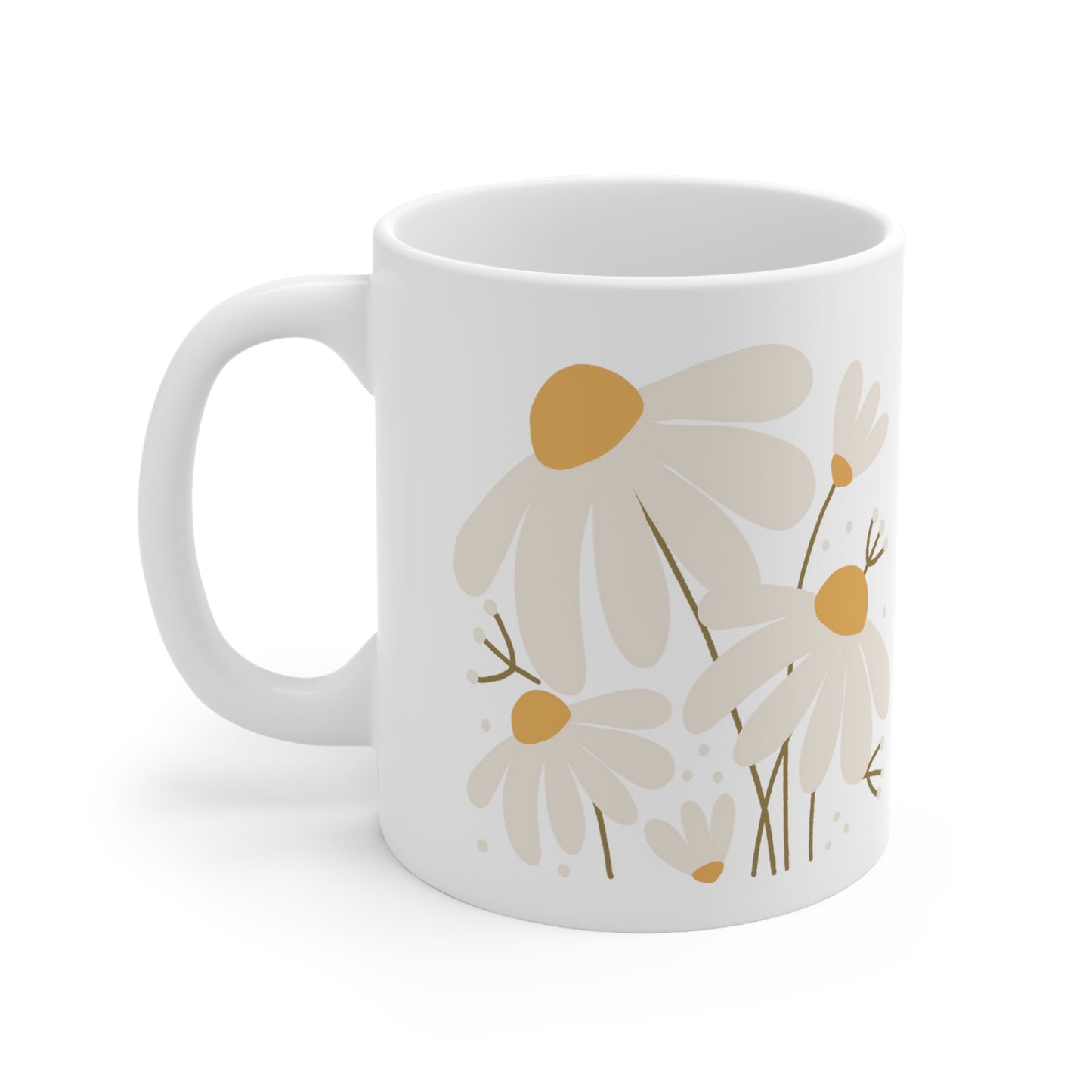 Daisy | Wildflower Coffee Ceramic Cup