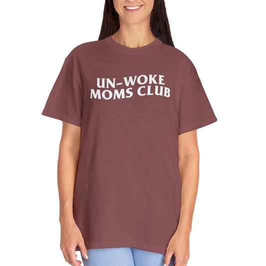 Un-Woke Moms Club, Heavy Weight T-shirt