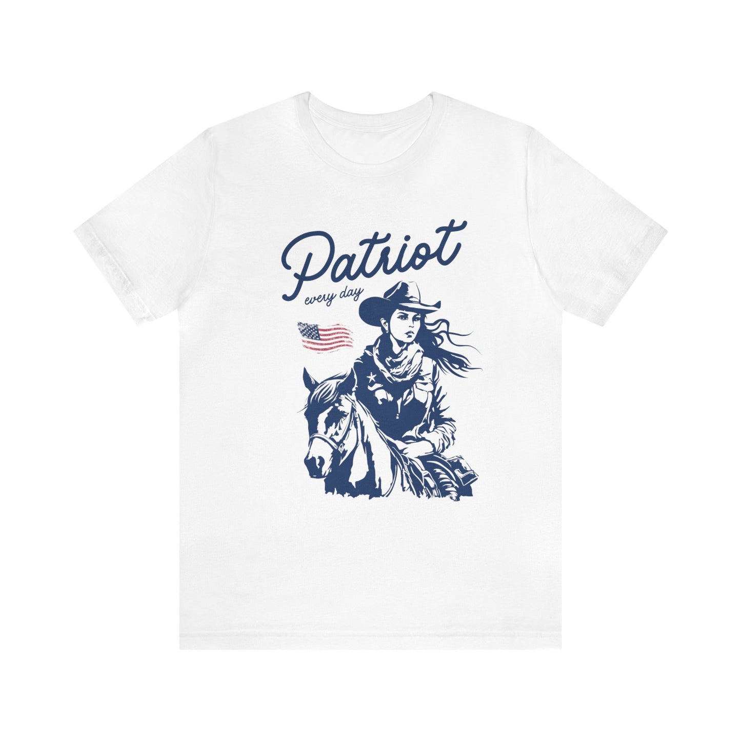 Patriot Cowgirl Western T-shirt