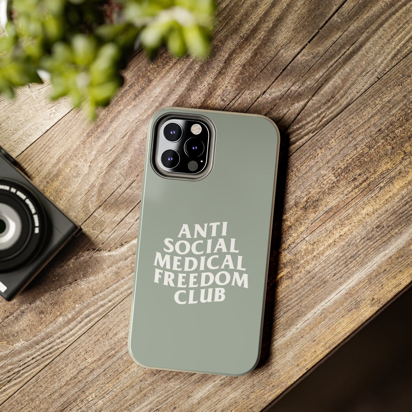 Anti Social Medical Freedom Club Tough Phone Case