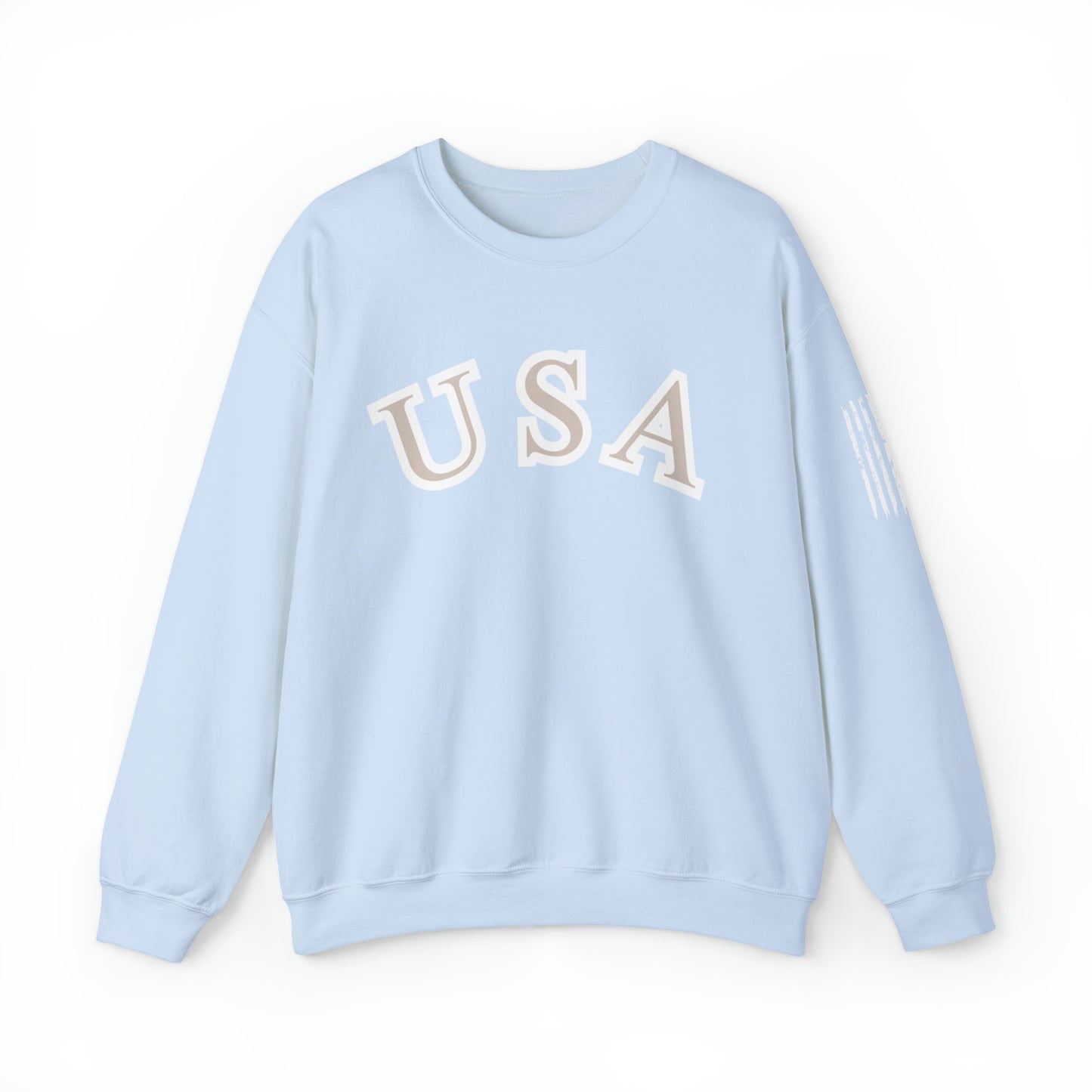 USA, Unisex Heavy Blend Crewneck Sweatshirt