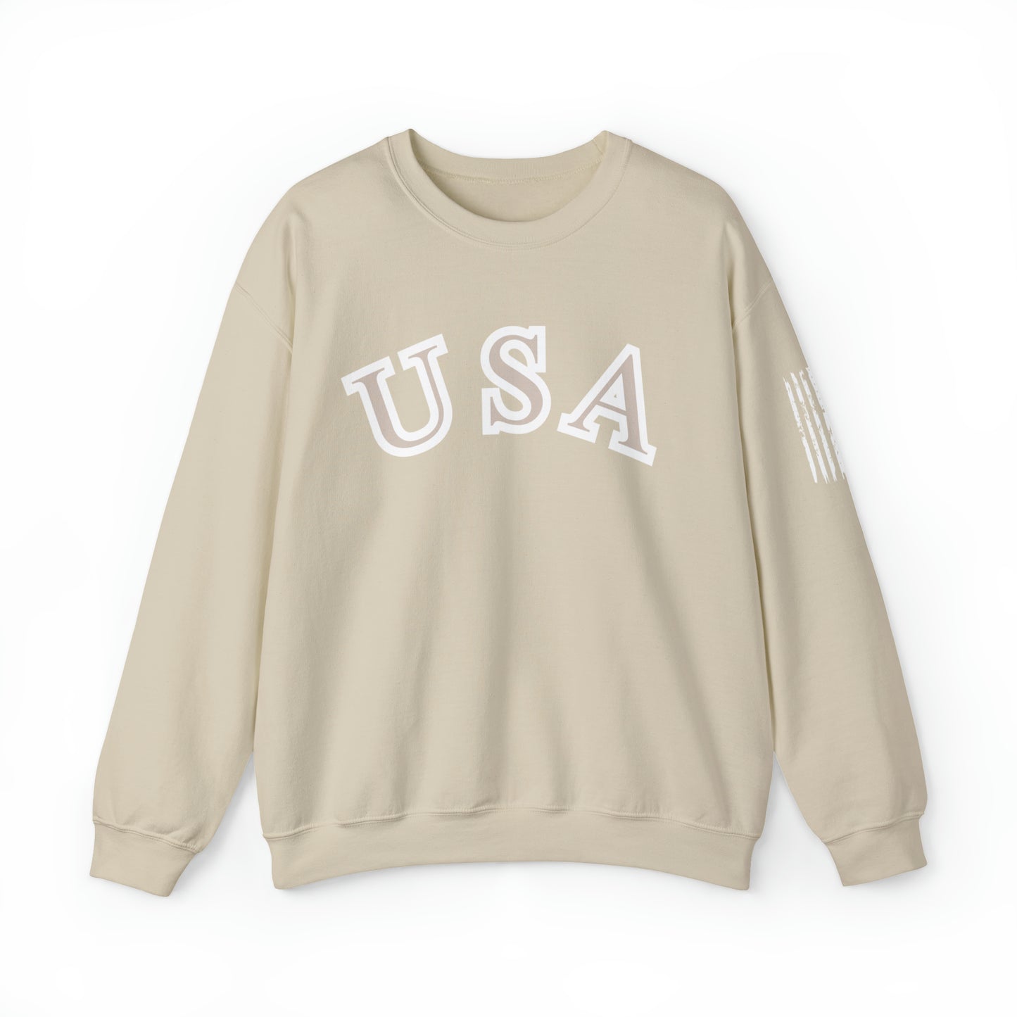 USA, Unisex Heavy Blend Crewneck Sweatshirt