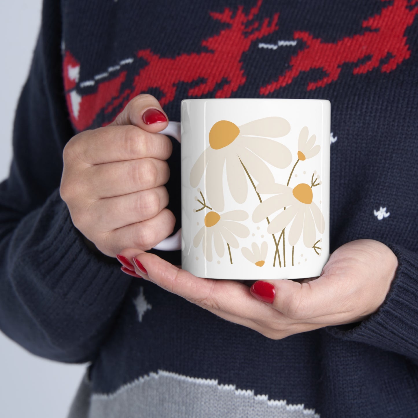 Daisy | Wildflower Coffee Ceramic Cup