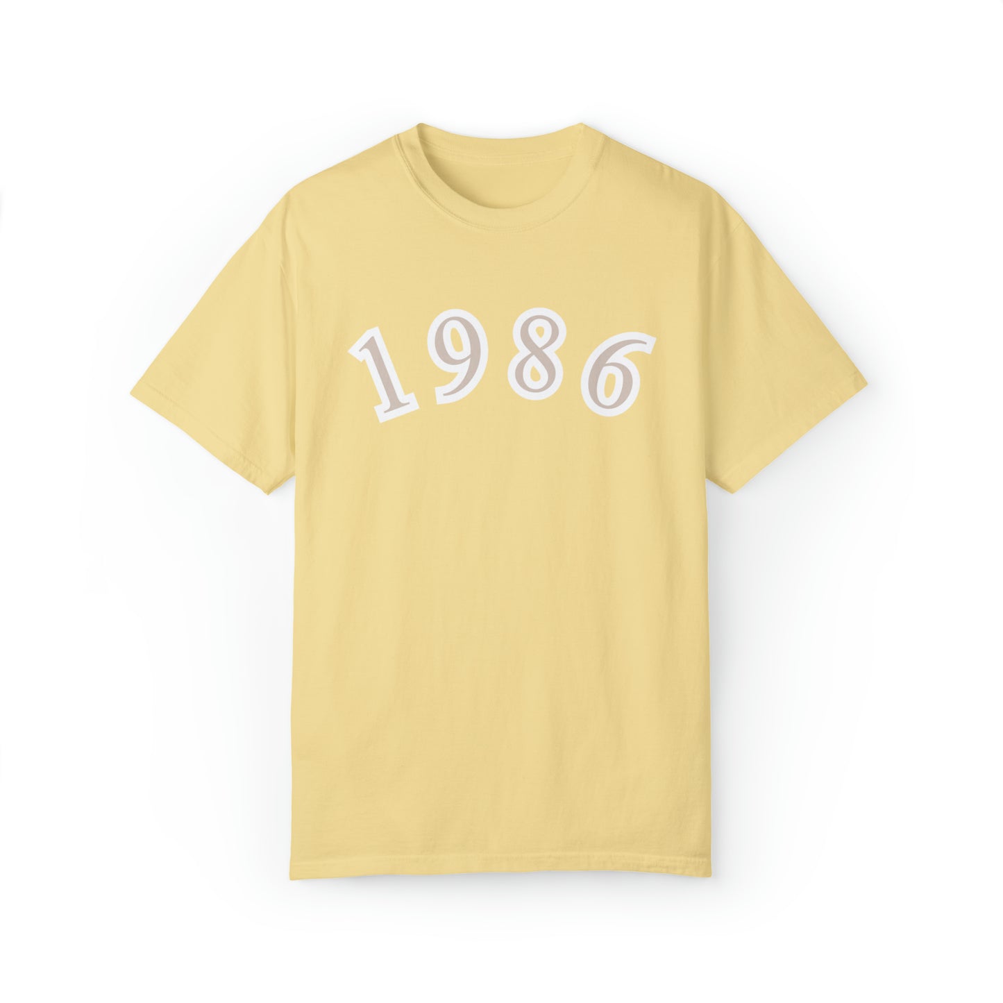 1986, Unisex Heavy Weight T-shirt