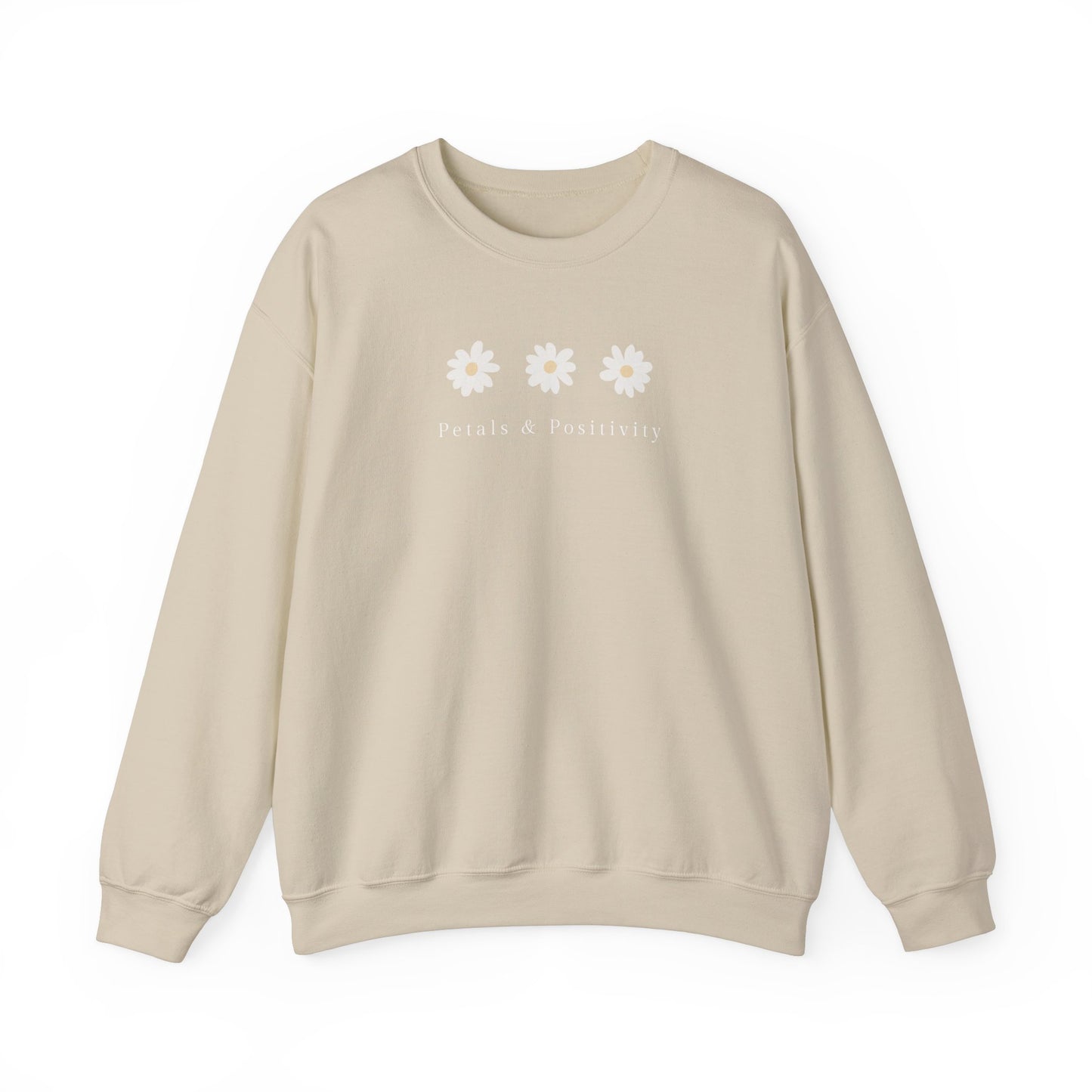 Petals & Positivity Daisy Crewneck Sweatshirt