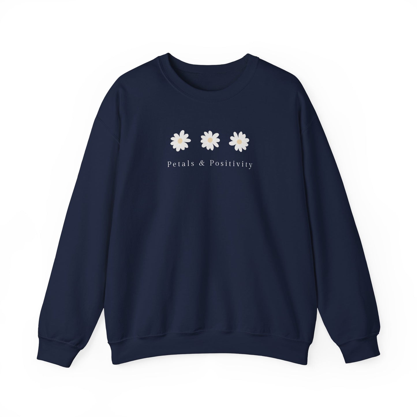 Petals & Positivity Daisy Crewneck Sweatshirt