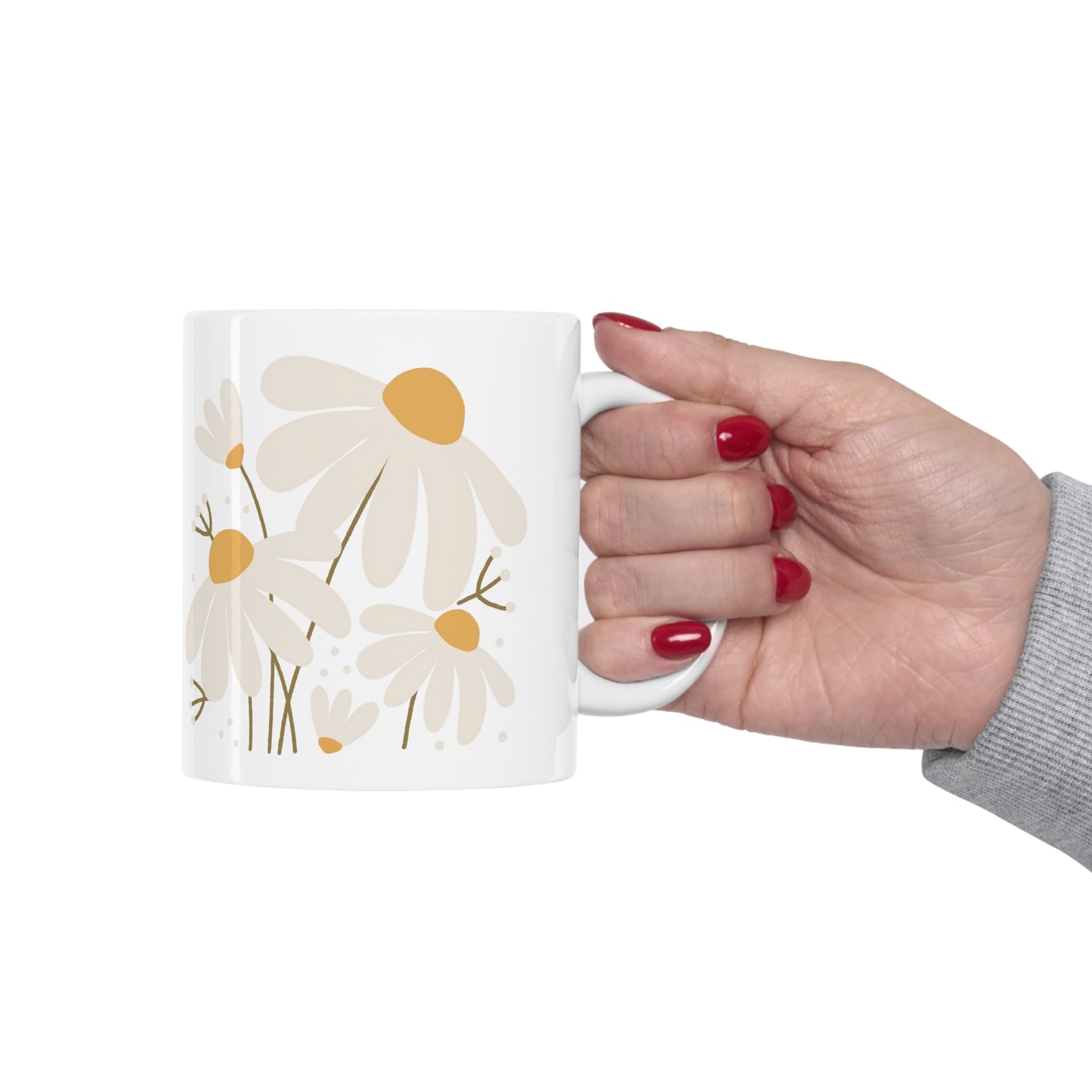 Daisy | Wildflower Coffee Ceramic Cup