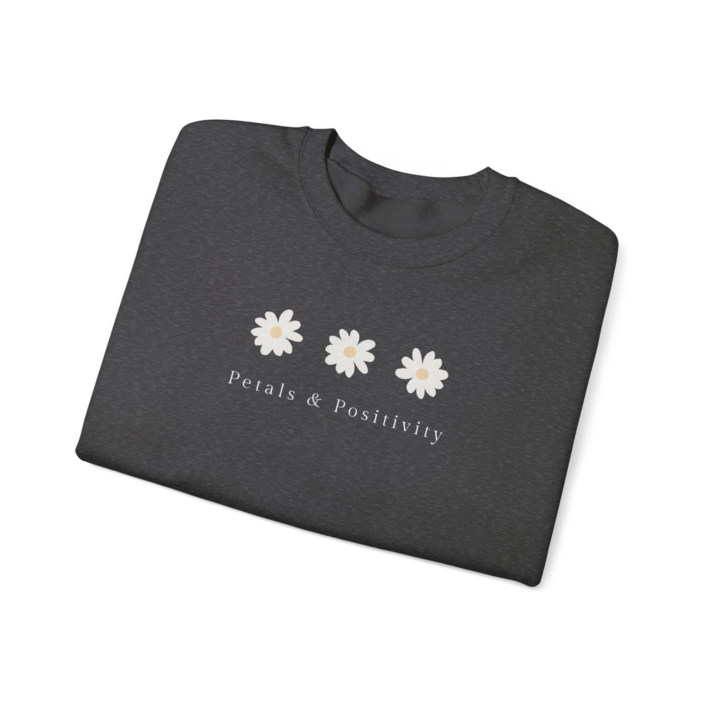 Daisy Crewneck Sweatshirt - Petals & Positivity Design