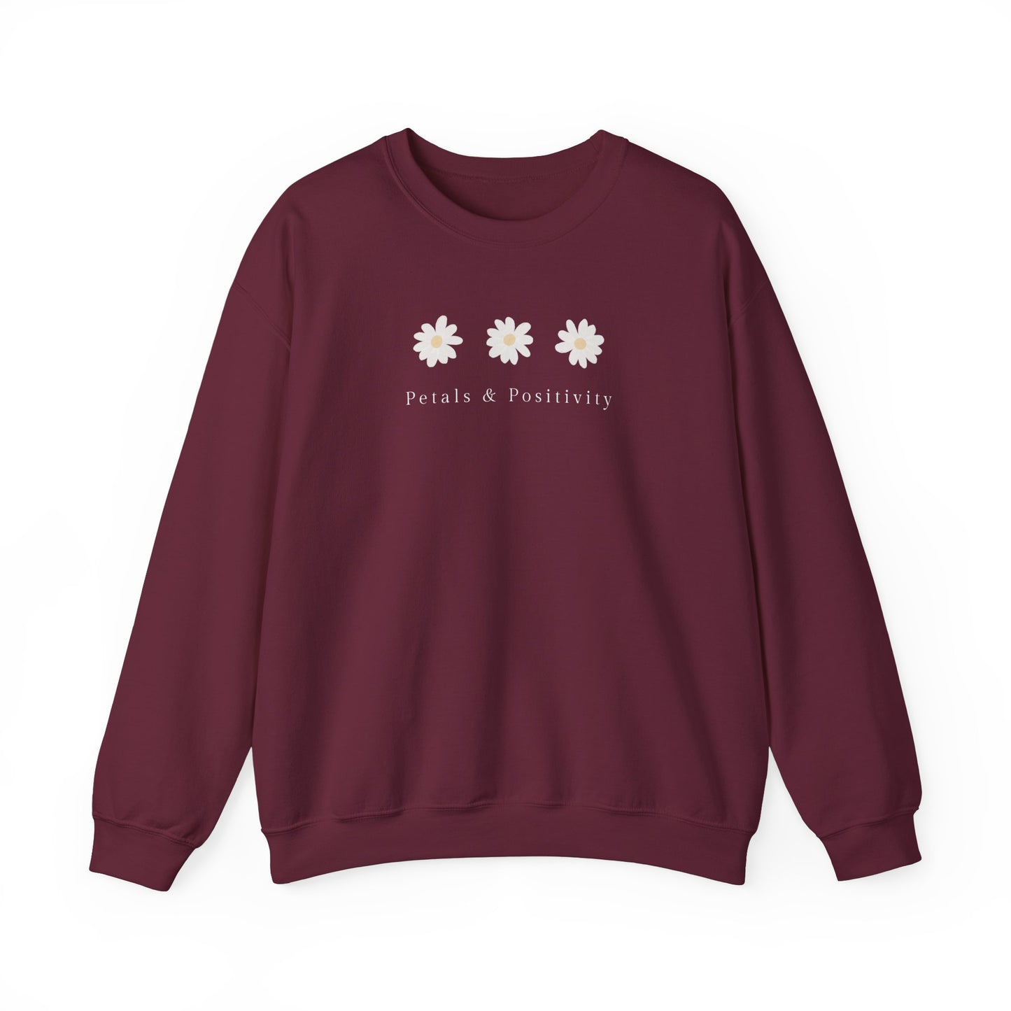 Petals & Positivity Daisy Crewneck Sweatshirt