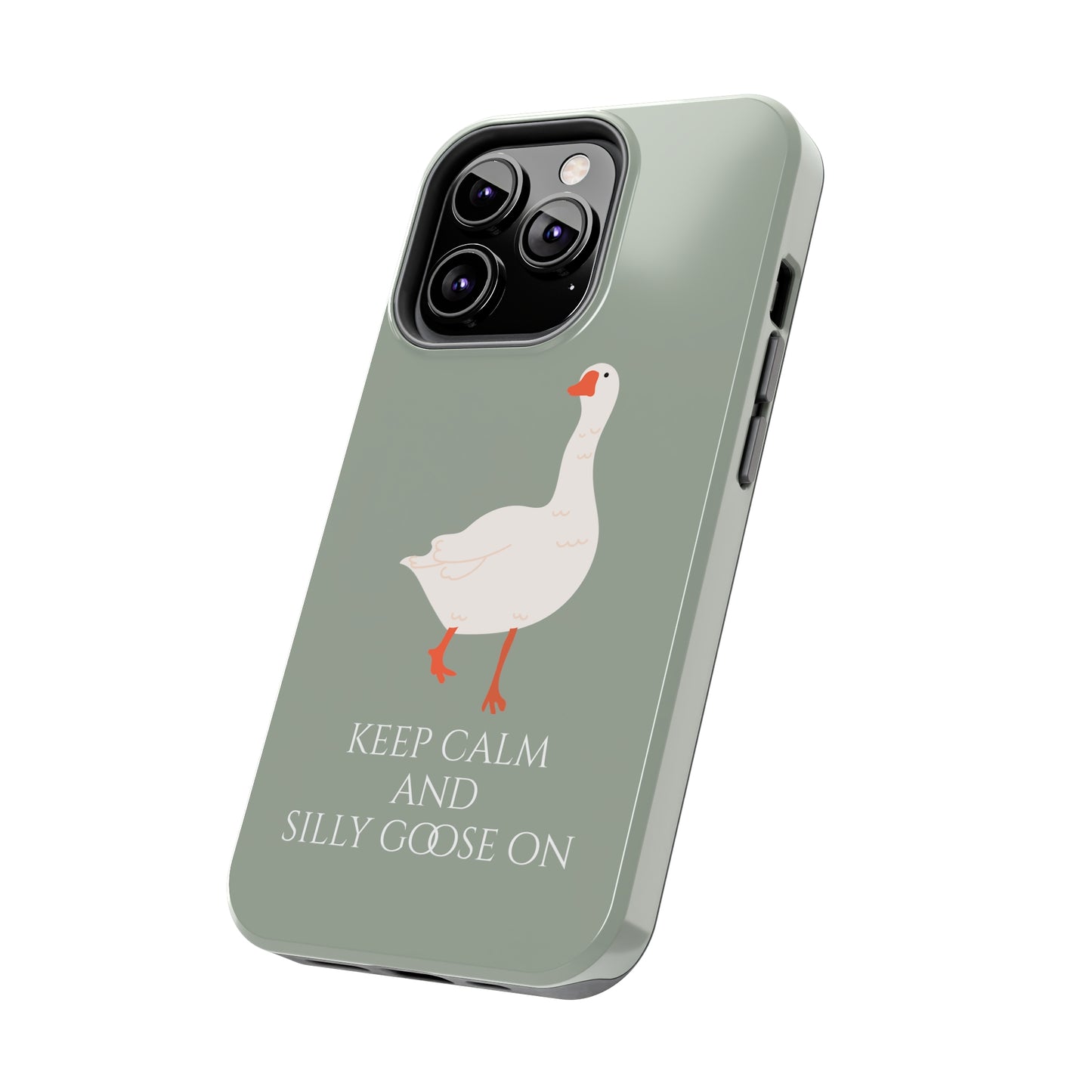 Silly Goose iPhone Case Tough Phone Case