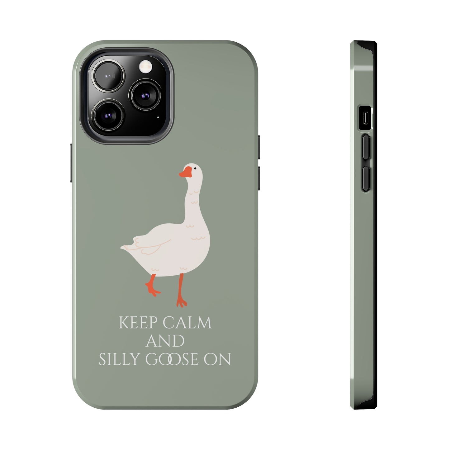 Silly Goose iPhone Case Tough Phone Case