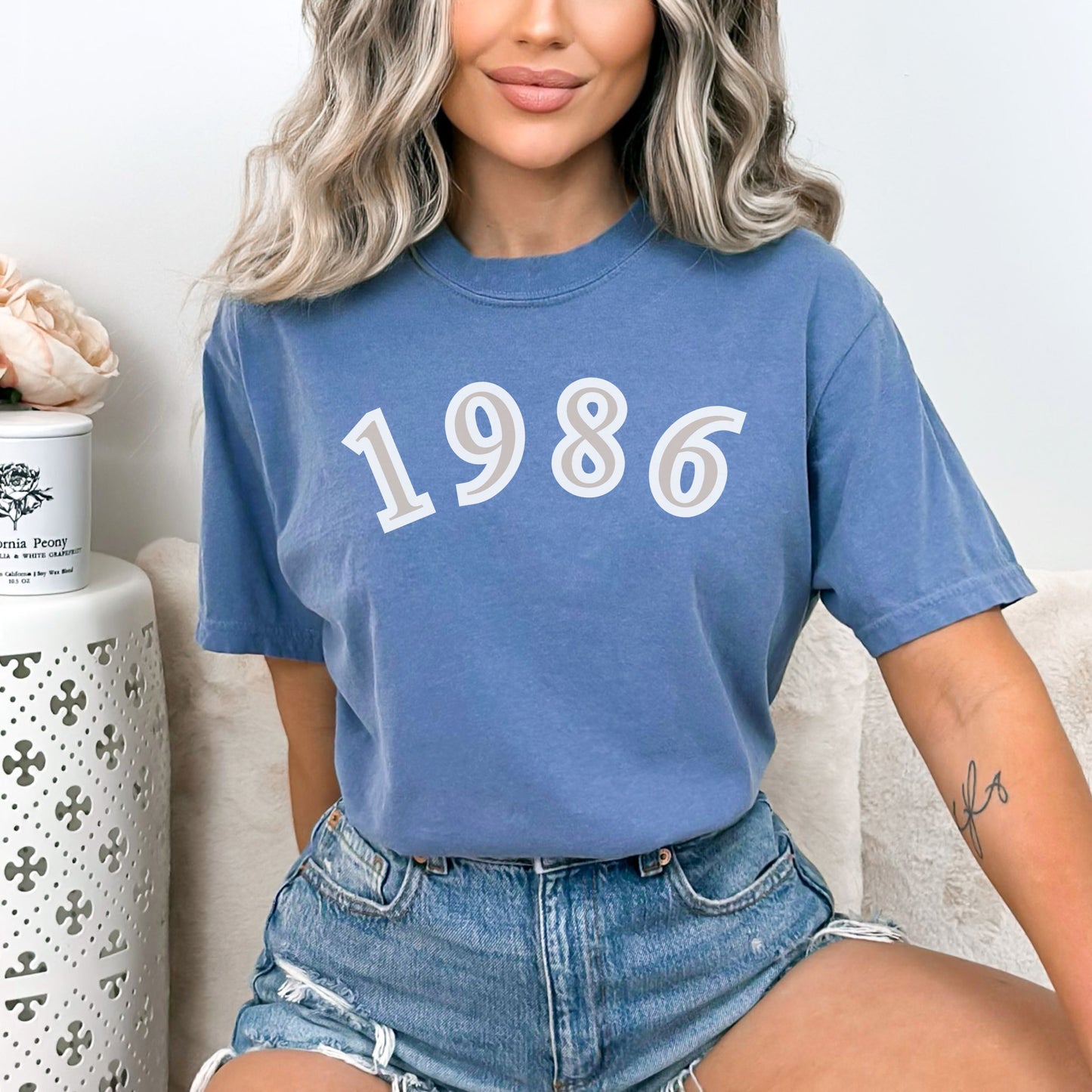 1986, Unisex Heavy Weight T-shirt