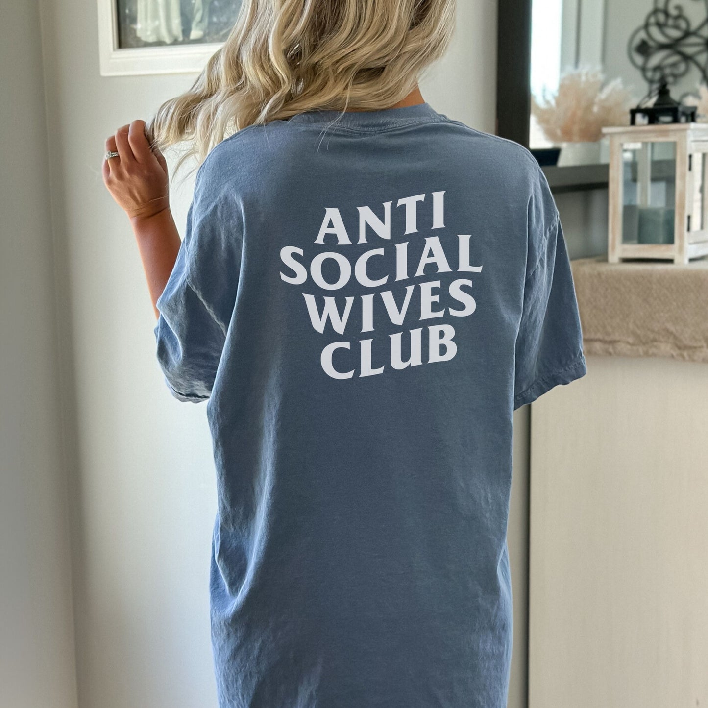 Anti Social Wives Club Heavy Weight T-shirt